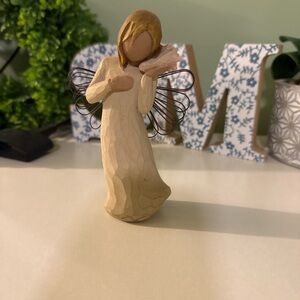 Demdaco Willow Tree Angel with Pink Accents